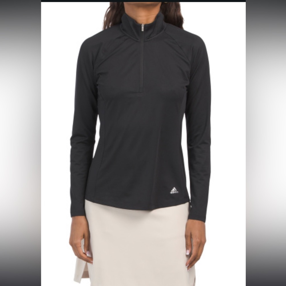 Adidas Women's Knit 1/4 Zip UPF 50 Jacket Style ADVS20W008 NWT
